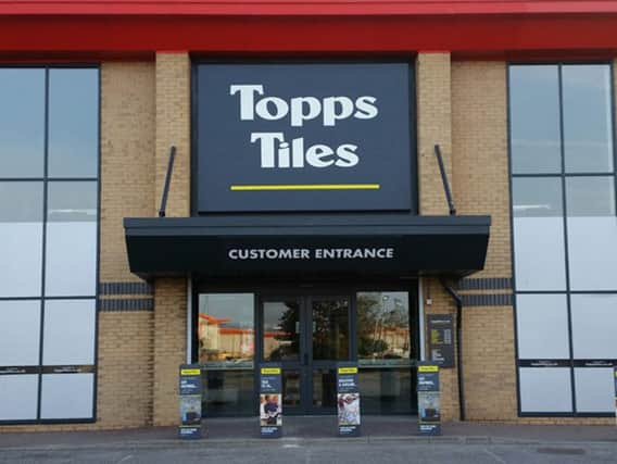 File photo issued by Topps Tiles of one of its stores, as sales at the tiling and flooring retailer fell in the first half of the year with the group flagging a slowing housing market and tougher market conditions. PRESS ASSOCIATION Photo. Issue date: Tuesday April 4, 2017. Photo: Topps Tiles/PA Wire