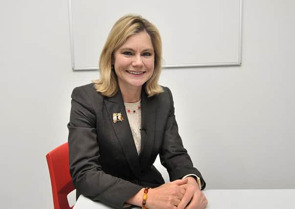 Secretary of State for Education Justine Greening   Pic Richard Ponter 170320a