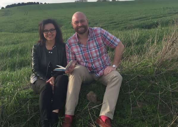 Doncaster MP Caroline Flint with Steve Ely, who is chair of the Doncaster-based Ted Hughes Project. Caroline has backed plans for a Ted Hughes heritage trail.
