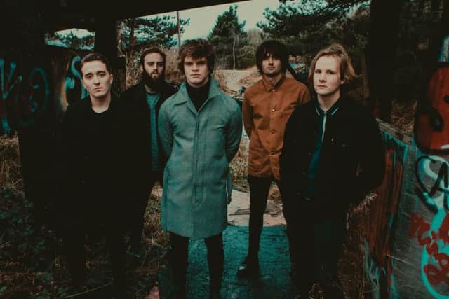 SHEAFS celebrating single launch with sold out show at Sheffield's Rocking Chair. Photo: Lewis Evans.