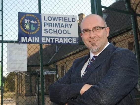 Christopher Holder, headteacher at Lowfield School