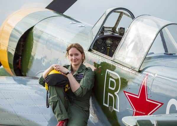 Stunt pilot Lauren Richardson is set to wow youngsters at the event.
