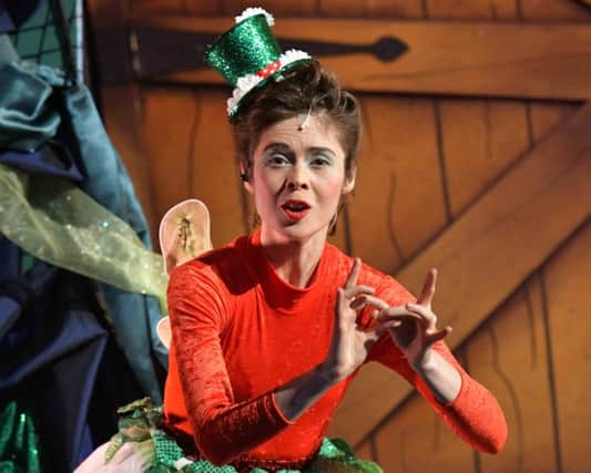 Becky Barry stars as Fairy Fingers in Cast panto, Jack and the Beanstalk
