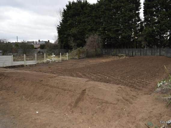 Work is underway to create a new community garden close to where Leonne Weeks was found stabbed to death
