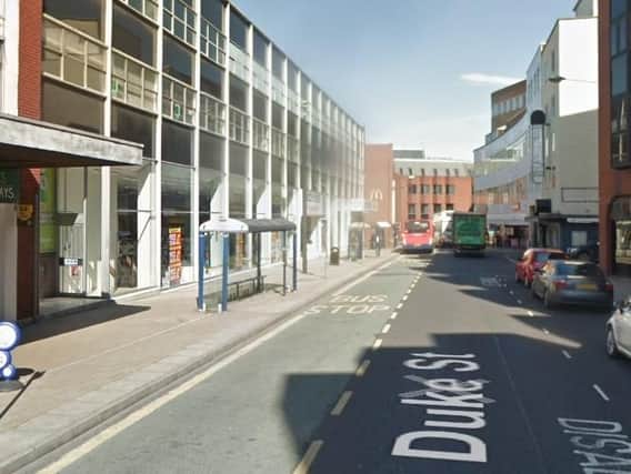 Duke Street in Doncaster town centre. Picture: Google