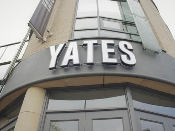 Relaunched Yates Sheffield