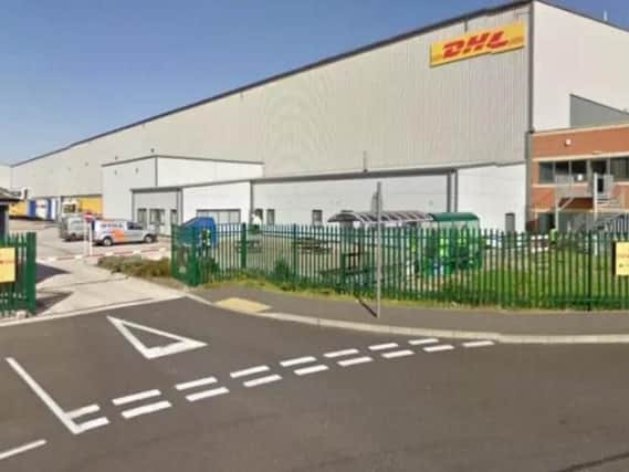 The DHL site in Harworth. Picture: Google
