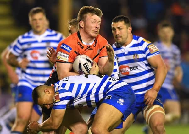 Former Castleford Tiger Paddy Flynn is now with the Eagles