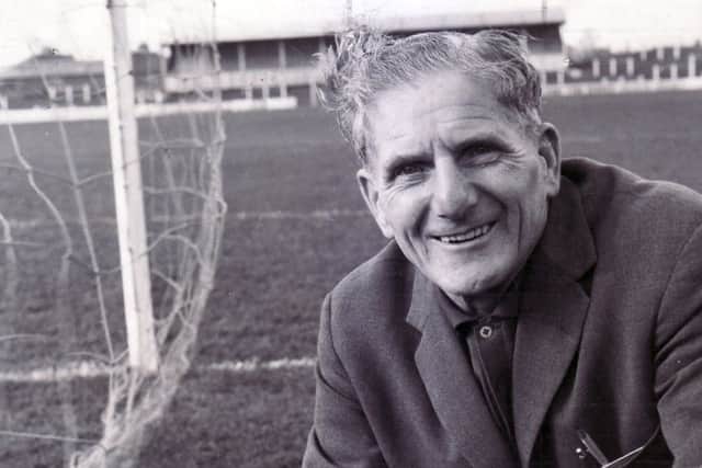 George Raynor at Belle Vue in 1967 during his time as Doncaster Rovers manager