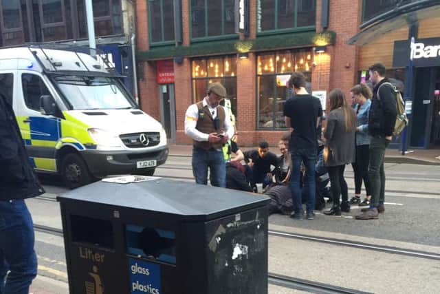 Homeless man remains in hospital after being punched and 'spat on' by ...