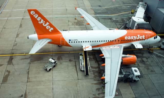 File photo of an easyJet plane at Gatwick Airport, as the budget airline racked up large half-year losses after being stung by the collapse in the value of the Brexit-hit pound and the later timing of Easter. PRESS ASSOCIATION Photo. Issue date: Tuesday May 16, 2017.  Photo:  Steve Parsons/PA Wire