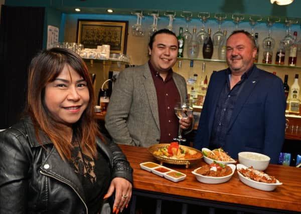 Ton Wilsdon, Creative Director, Graham Wilsdon, Owner and Josh Wilsdon, Manager, pictured at Thai at the Sal. Picture: Marie Caley NDFP Thai at Sal MC 1