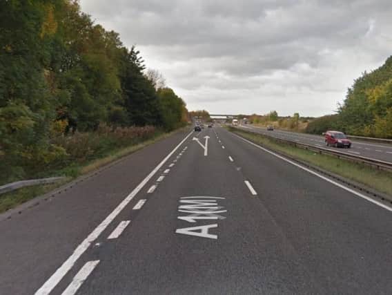 A1M outside Doncaster. Picture: Google