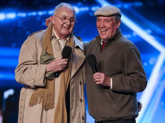 Henry and Malc on Britain's Got Talent. (Photo: ITV/Thames/Syco).