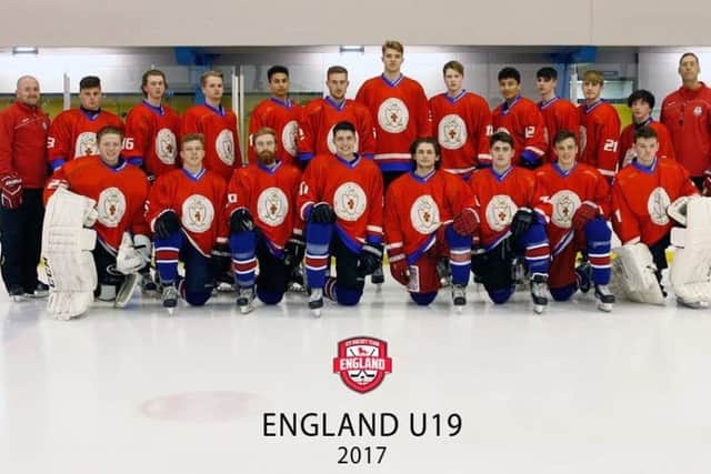 England U19 ice hockey team