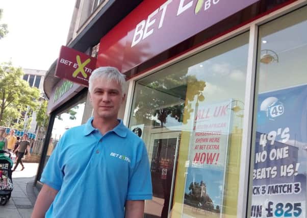 Bookie Ryan Holmes wants to open a bookies shop in st Sepulchregate, Doncaster