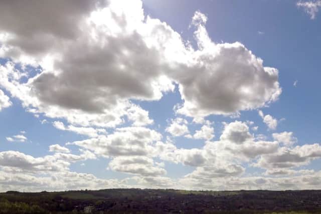Reader pics by Simon Dell clouds over shirebrook valley sheffield