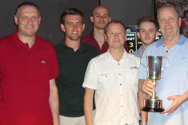 Wath Corner Pockett, winners of Sheffield Snooker Teams KO