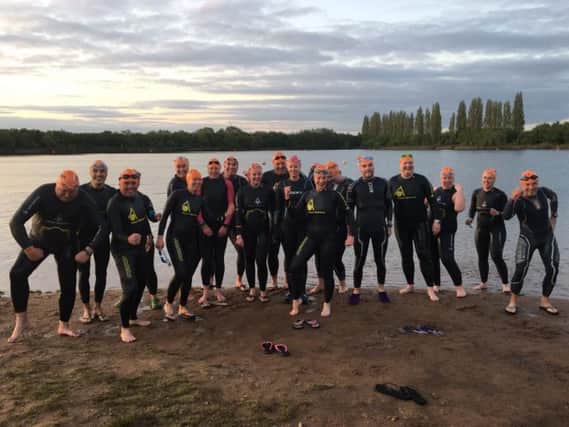 The Doncaster Open Water Swimmers' ranks have swelled