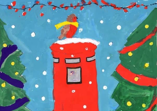 Dronfield schoolgirl, Alice Hattersley, from Penny Acres Primary School has been named as the winner of the East Midlands aged 4 to 7 category in Royal Mails 2017 Christmas Stamp Design Competition.