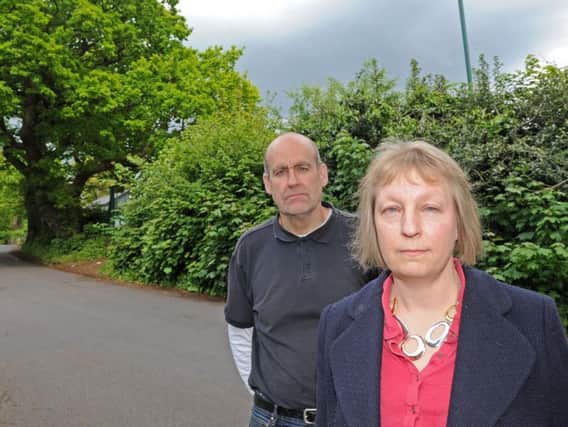Chris Cutforth and Catherine Clayton are objecting to Fulwood Sports Club's expansion plans.