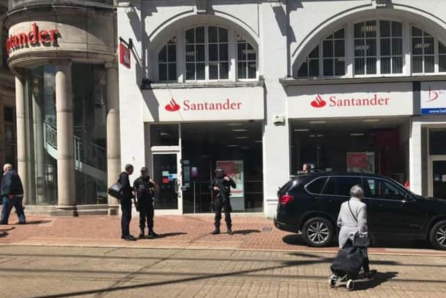 BREAKING: Armed police brandishing guns seen in Sheffield city centre