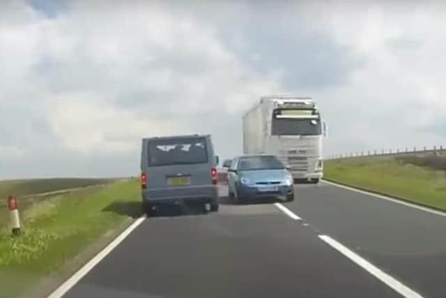 WATCH: "I thought my life was over:" Shocking dangerous near miss on ...
