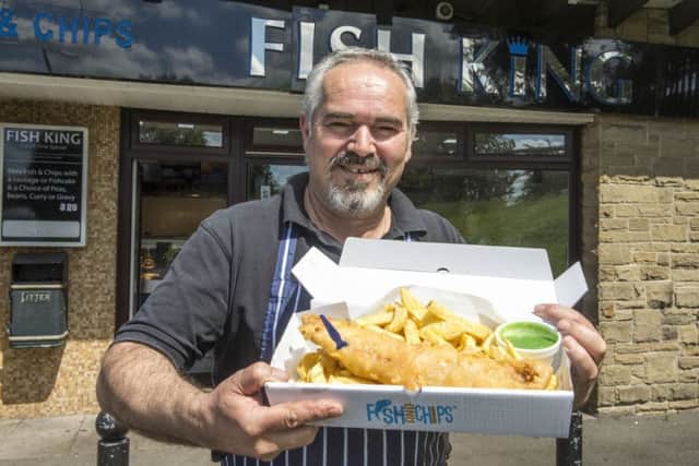 Das Loukas, owner of Fish King at Listerdale Shopping Centre, Bawtry Road