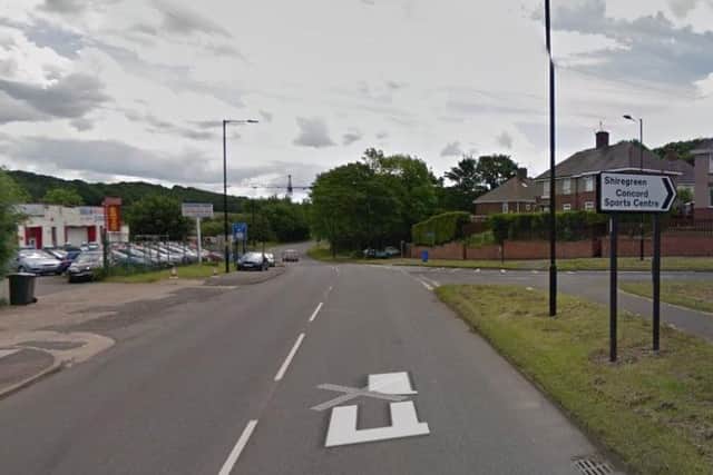 The junction of Bellhouse Road and Ecclesfield Road where the collision took place.