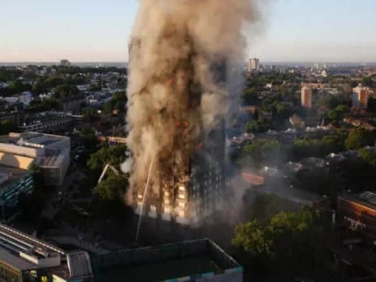 At least six people were killed in the fire at Grenfell Tower in London