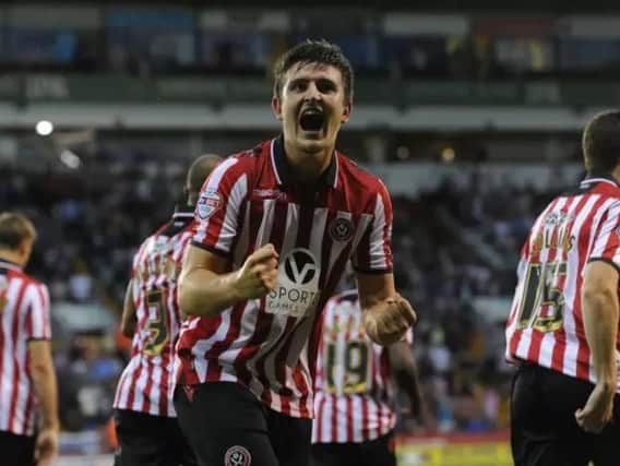 Harry Maguire in his Blades days