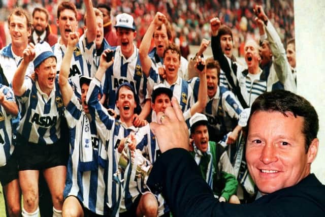 Pictured back at Hillsborough as Manager is Danny Wilson as he looks back at when he was a player and the time when the team won the League Cup at Wembley