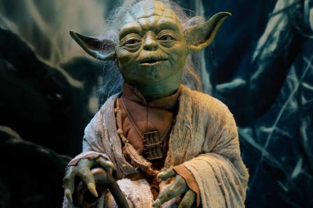 Yoda at STAR WARS Identities: The Exhibition: Photos: Lucasfilm Ltd  & TM 2017