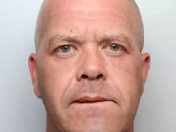 Christopher Helliwell, aged 46, was wanted by South Yorkshire Police in connection with an assault in Woodhouse, during a which a woman sustained a serious head injury in February.