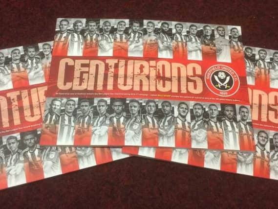Sheffield United's Centurions book