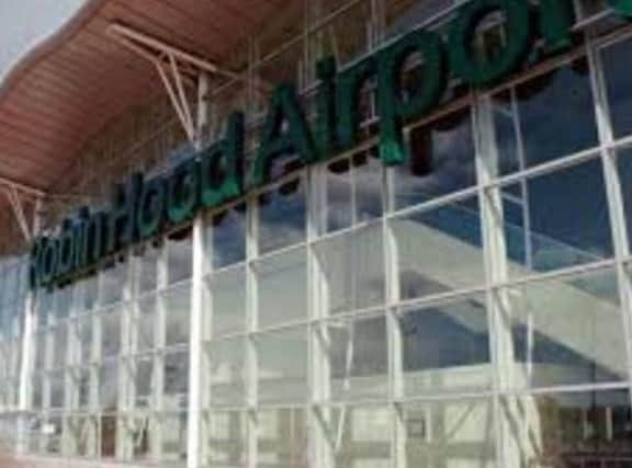 Doncaster Sheffield Airport.