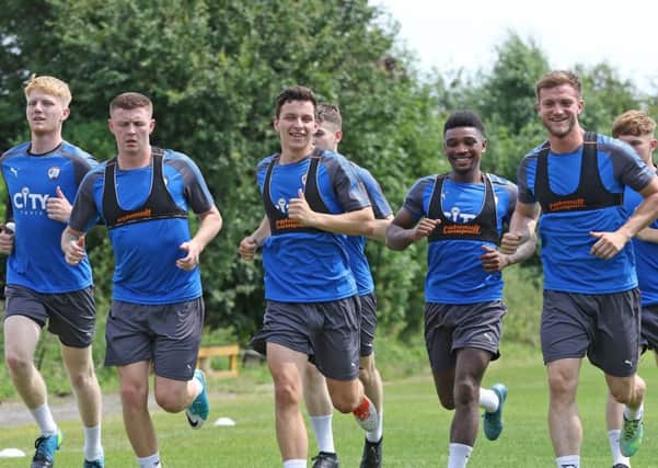 Chesterfield in pre-season training (Pic: Tina Jenner)