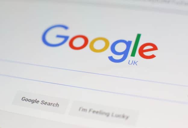 File photo of a Google logo on the screen of a mobile phone. The European competition watchdog has fined Google 2.42 billion euros (Â£ 2.1 billion). PRESS ASSOCIATION Photo. Issue date: Tuesday June 27, 2017. Photo: Yui Mok/PA Wire