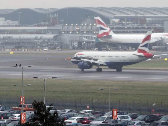 Counter-terrorism police arrested a woman at Heathrow airport