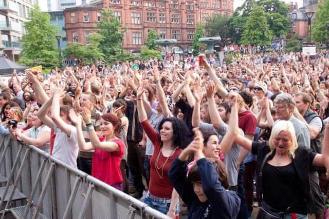 Big crowds expected this weekend for the Tramlines music festival in Sheffield