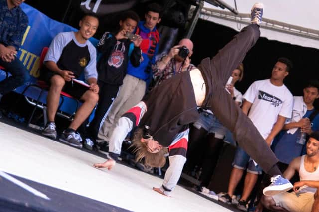 Breakdancing part of entertainment at Tramlines