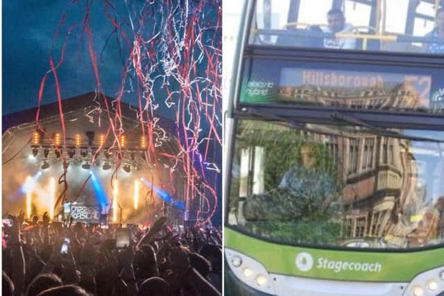 Tramlines will lead to road closures and some bus service disruption this weekend.