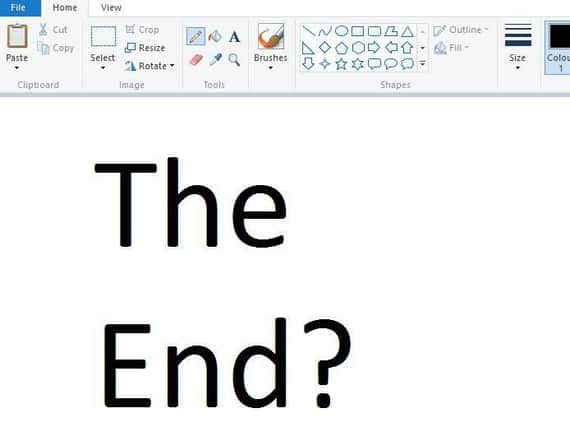 The end of Microsoft Paint?