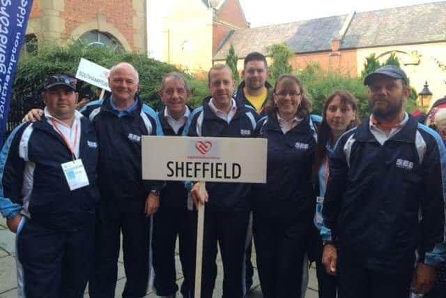 Some of the Sheffield team heading to this year's British Transplant Games