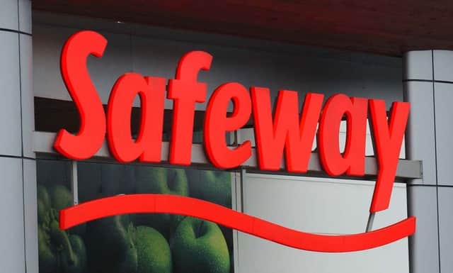 File photo of a Safeway supermarket sign. Supermarket giant Morrisons is relaunching the Safeway brand after striking a deal with McColl's to supply the convenience store chain with groceries. PRESS ASSOCIATION Photo. Issue date: Tuesday August 1, 2017. The partnership will see the supermarket supply both Morrisons and Safeway own-brand products to 1,300 convenience shops and 350 newsagents starting from January next year. Photo:  Barry Batchelor/PA Wire