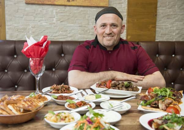 Lalezar BBQ Restaurant and Meze 
Doncaster
Head chef, Suleyman Koca in the restauarant