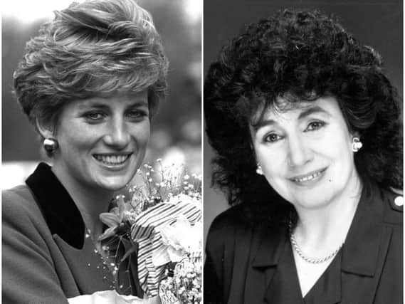 Diana, Princess of Wales flew in to visit psychic Rita Rogers.