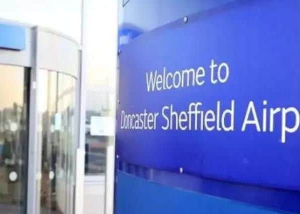 Doncaster Sheffield Airport.