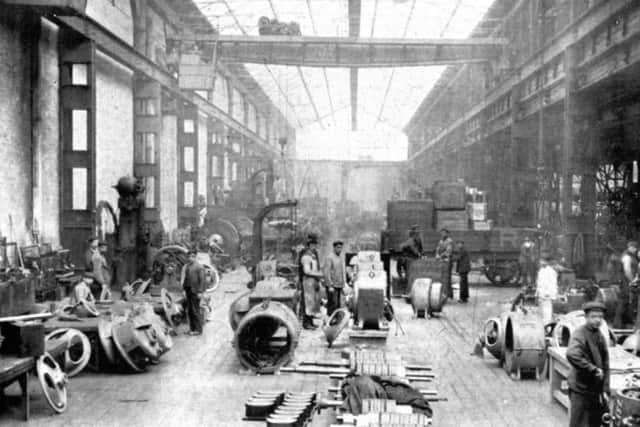 Inside Vickers, Sons and Maxim, River Don Works, before it became Vickers Ltd from 1911