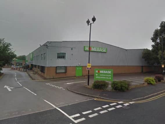 The Doncaster Homebase store.